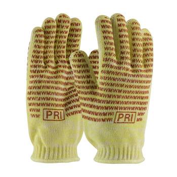 PIP 43-552 Red/Yellow Small Hot Mill Glove - 9.5 in Length - 43-552S