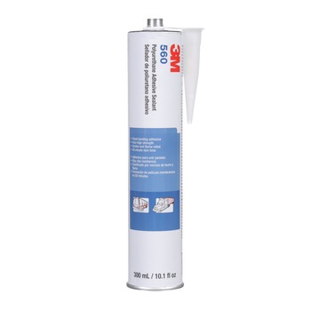 3M 560 Polyurethane Adhesive Sealant White Paste 310 ml Cartridge - 49056