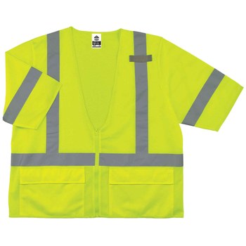 Ergodyne Glowear High-Visibility Vest 8320Z 22125 - Size Large/XL - High-Visibility Lime