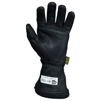 Mechanix Wear CarbonX Level 1 Black Large Leather Flame-Resistant Gloves - CXG-L10-010
