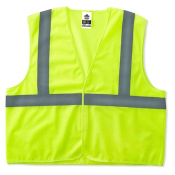 Ergodyne Glowear High-Visibility Vest 8205HL 20975 - Size Large/XL - High-Visibility Lime