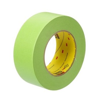 Scotch Performance Masking Tape 233+ 26332, Moisture Resistant, Flexible,  Green Color, 12 mm x 55 m​​, 12/Pack