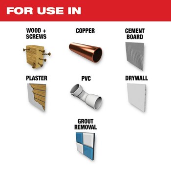 Milwaukee OPEN-LOK End Cut Oscillating Multi-Material Blade 49-25-1523 - Carbide