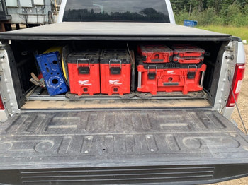Milwaukee PACKOUT Red Tool Box - 22.1 in Length - 16.1 in Wide - 48-22-8424