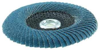 Weiler Tiger Angled Flap Disc 51310 - Zirconium - 5 in - 60 - Medium