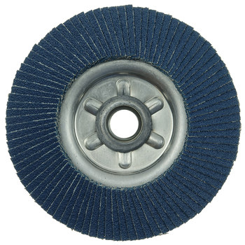 Weiler Tiger Type 29 Flap Disc 50519, Zirconium, 4-1/2 in
