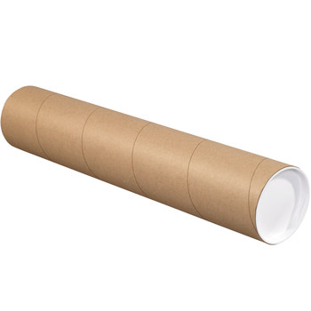 Picture of P4042K Mailing Tubes w/ Caps. (Main product image)
