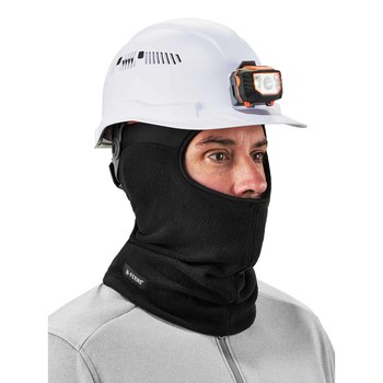 Ergodyne N-Ferno 6822 Black Polyester Fleece/Spandex Cold Weather Balaclava Hood - 720476-16822
