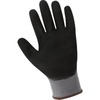 Global Glove Tsunami Grip 530MFG Black/Gray 9 Nylon Work Gloves - Nitrile Full Coverage Coating - 530MFG/9