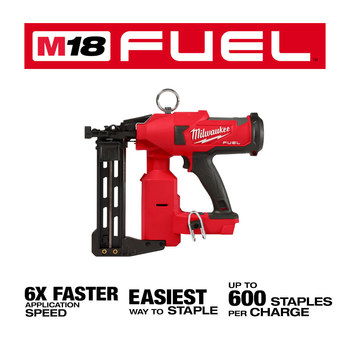 Milwaukee M18 FUEL Utility Fencing Stapler 2843-20 - 9.8 in