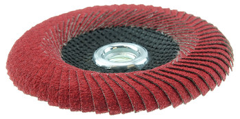 Weiler Tiger Angled Flap Disc 51323 - Ceramic - 5 in - 80 - Medium