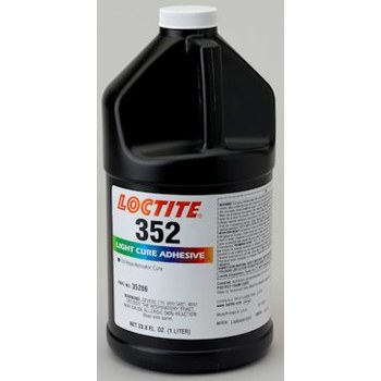 Loctite 352 Amber One-Part Acrylic Adhesive, 1 L Bottle | RSHughes.com