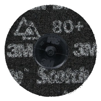 3M Scotch-Brite TR Quick Change Surface Conditioning Disc 67188 - 3 in - Precision Shaped Ceramic - 80+ - Extra Coarse