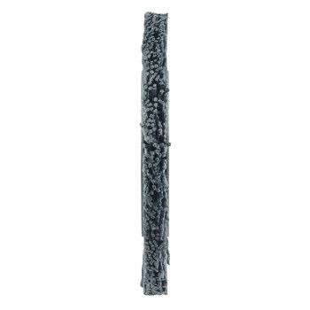 Weiler Burr-Rx 31100 Wheel Brush - 4 in Dia - Crimped Round Nylon Bristle