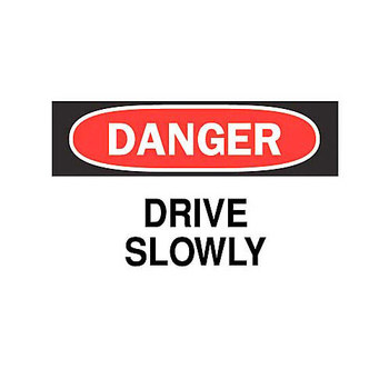 Picture of Brady B-555 Aluminum Rectangle White English Stop Signs, Traffic Control Signs & Banners Sign part number 43383 (Main product image)