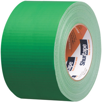 Shurtape PC 618 Green Duct Tape - 72 mm Width x 55 m Length - 10 mil Thick - SHURTAPE 203925