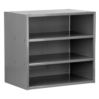 Picture of Akro-Mils AD1811CAST Akrodrawers 60 lb Charcoal Gray Powder Coated, Textured Stackable Super Modular Cabinet (Main product image)
