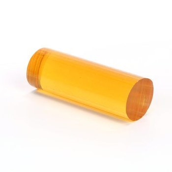3M 3779 PG Hot Melt Adhesive Amber High Melt Slug - 1 in Dia - 3 in - 82602