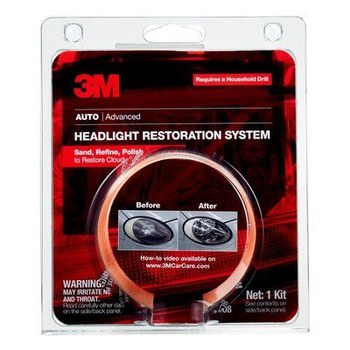3M 39008 Headlight Cleaner Kit