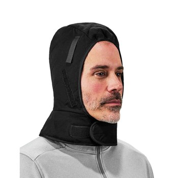 Ergodyne N-Ferno 6877 Black Banox FR3 Cotton Cold Weather Head Liner - 720476-16877