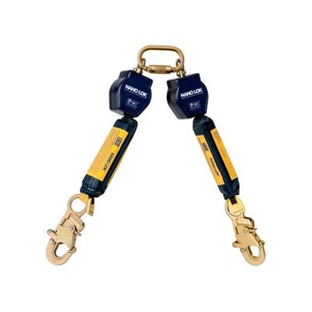 3M DBI-SALA Nano-Lok Quick Connect Self-Retracting Lifeline 3101287 - 6 ft Length - Steel Snap Hook