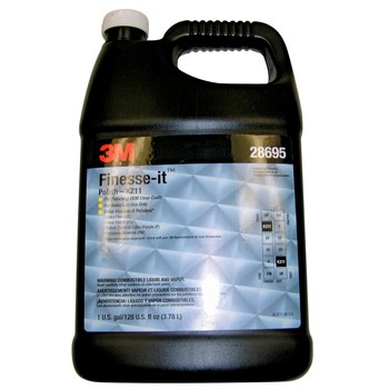 3M Finesse-It K211 Buffing & Polishing Compound, 1 gal, Medium