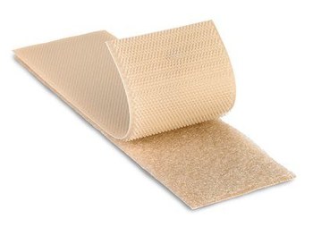 3M Scotchmate SJ3419FR Beige Reclosable Fastener - Hook with 300 hooks/in Stem Count - 1 in Width x 50 yd Length - 62951