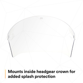 3M 82783-00000 Blue Polycarbonate Face Shield Headgear - Ratchet Adjustment - 078371-82783