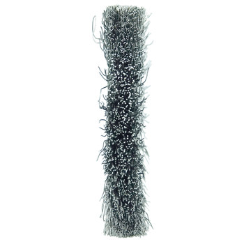 Weiler 00234 Wheel Brush - 3 in Dia - Crimped Steel Bristle