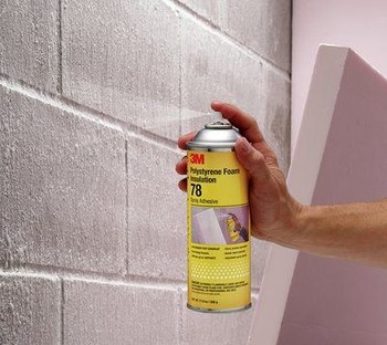 3M 78 Polyurethane Foam Clear Liquid 5 gal Pail - 53438