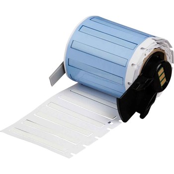 Picture of Brady PermaSleeve White Polyolefin Thermal Transfer M6-094-175-342-WT Heat Shrink Wire & Cable Labels (Main product image)