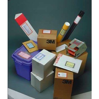 3M Scotch 828CP Clear Polypropylene Label Protective Pouch Tape Pad - 6 in Width - 6 in Height - 5 in Length - 021200-62032