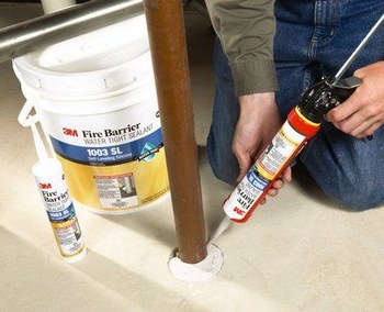3M 1003 SL Firestop Sealant Gray Paste 10.1 fl oz Cartridge - 11538