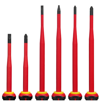 Milwaukee Slim 48-22-2206 Screwdriver Set - Steel - 84802