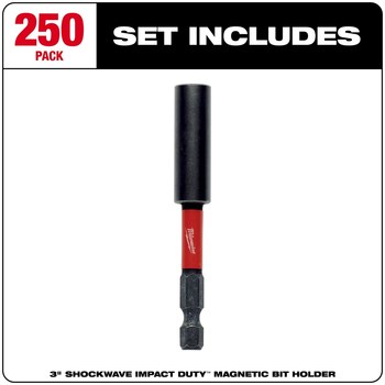 Milwaukee SHOCKWAVE Bit Tip Holder 48-32-4203 - Alloy Steel - 33169