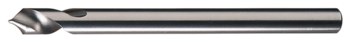 Picture of Chicago-Latrobe 90SPR 1/4 in-E 90° Right Hand Cut High-Speed Steel Spotting Drill 49496 (Main product image)