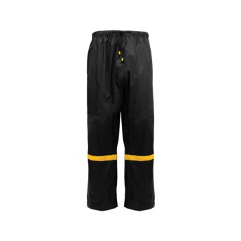 Global Glove FrogWear Rain Suit R6400 R6400-L - Size Large - Black with Yellow - 02547