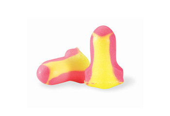 Picture of Howard Leight Laser Lite LL-1-D Yellow/Pink Universal Disposable Uncorded T-Shape Ear Plug (Main product image)