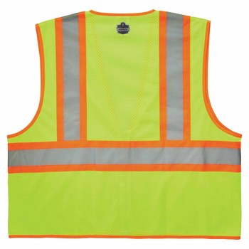 Ergodyne Glowear High-Visibility Vest 8229Z 21295 - Size Large/XL - High-Visibility Lime