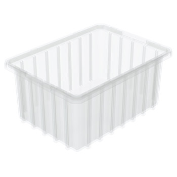 Picture of Akro-Mils 33105SCLAR Akro-Grid 33105 0.16 ft, 1.2 gal 25 lb Clear Industrial Grade Polymer Akro-Grid Dividable Grid Container (Main product image)
