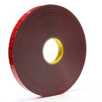 3M 4956F Gray VHB Tape - 1 in Width x 36 yd Length - 62 mil Thick