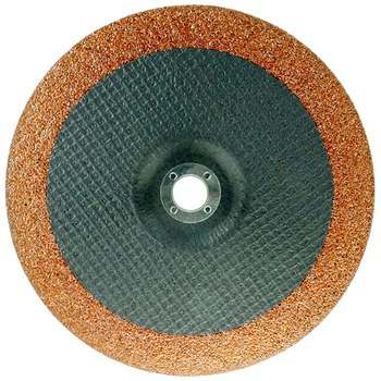 Weiler Tiger Ceramic Grinding Wheel 58333 - 9 in - Ceramic - 24 - R