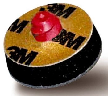 3M Standard 1.25 in Pneumatic Random Orbital Sander 7100040572 - 0.27 hp