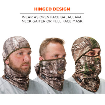 Ergodyne N-Ferno 6823RT Realtree Camo Universal Fleece Cold Weather Hoods & Liners - 720476-16833