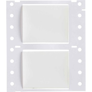 Brady PermaSleeve 3PS-1000-2-WT-J Die-Cut Printer Sleeve - 2 in x 1.66 in - Polyolefin - White - B-342 - 90832