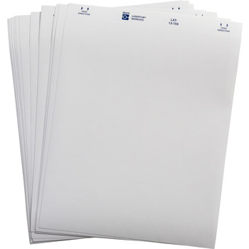 Brady LAT-27-361-1 White/Translucent Laser Printable Label Pack of 1,000 -NEW 