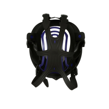 3M FF-400 Series FF-403 Black/Blue Large Silicone Full Mask Facepiece Respirator