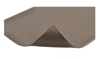 Notrax Sof-Tred Anti-Fatigue Mat 415 - 2 ft x 3 ft, PVC - Pebbled - Black - 415 2 X 3 BLK
