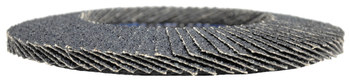 Weiler Tiger Paw Type 29 Flap Disc 51121 - Zirconium - 4-1/2 in - 80 - Medium