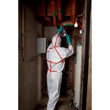 3M Chemical-Resistant Coveralls 63017 - Size 4XL - White